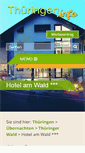 Mobile Screenshot of hotel-am-wald.com